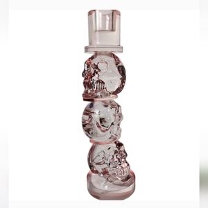 Tahari Rose Crystal Skull Sculpture